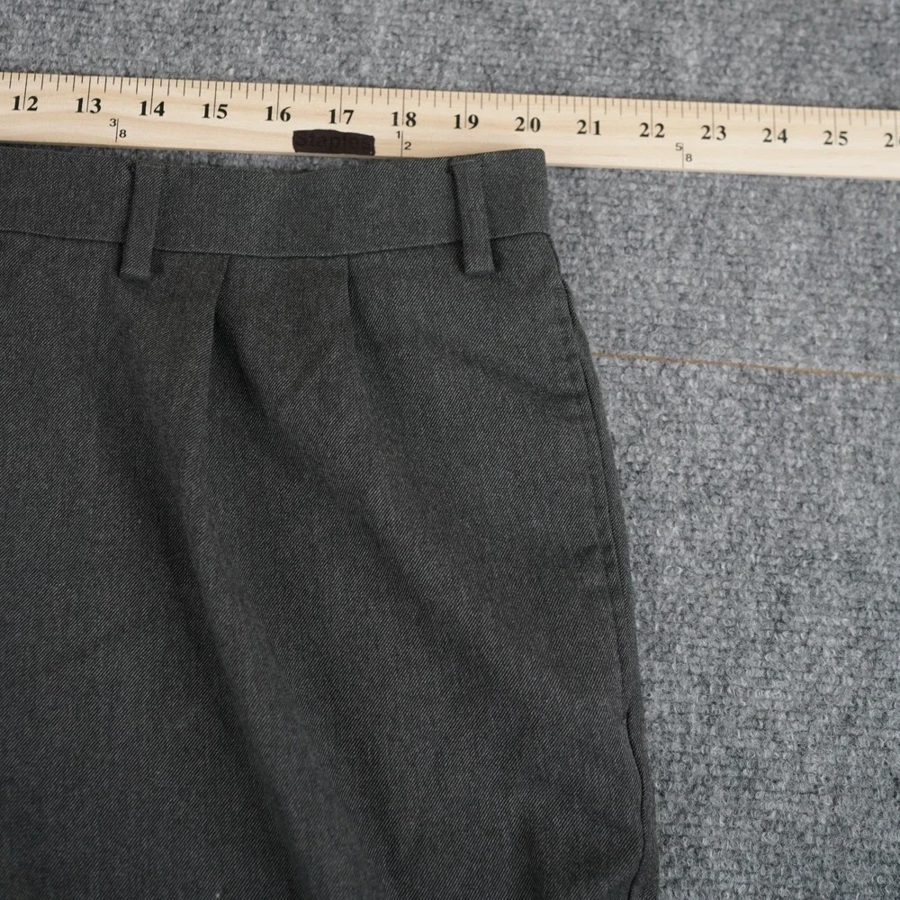 Lauren‎ Ralph Lauren Dress Pants Men 40W 32L Gray Pleated Cuffed Trousers
